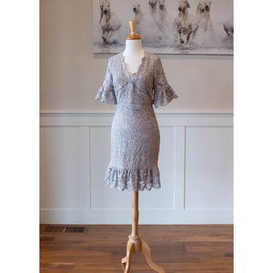 Cherie Lavender Purple pastel colored dress Size M